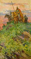 P.Redin painting On patrol