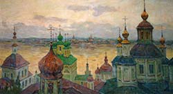 P.Redin picture Evening Bell