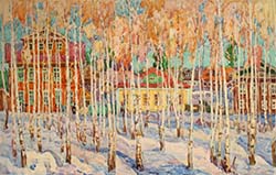 P.Redin picture Snow in October