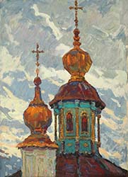 P.Redin picture Gold domes
