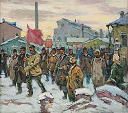 P.Redin picture To the barricades!