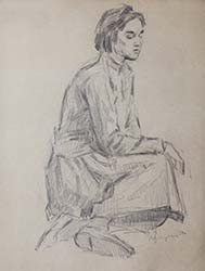 P.Redin Pencil drawing